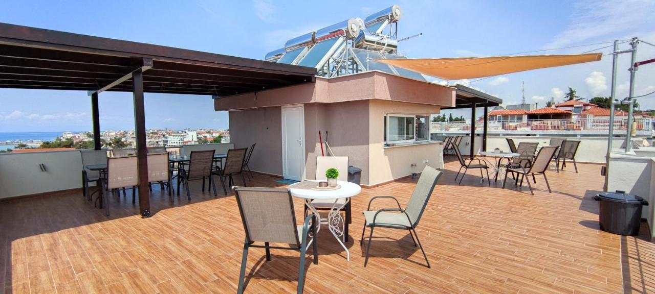 Nea Kallikrateia Sea Star Apartments Kallikratia מראה חיצוני תמונה