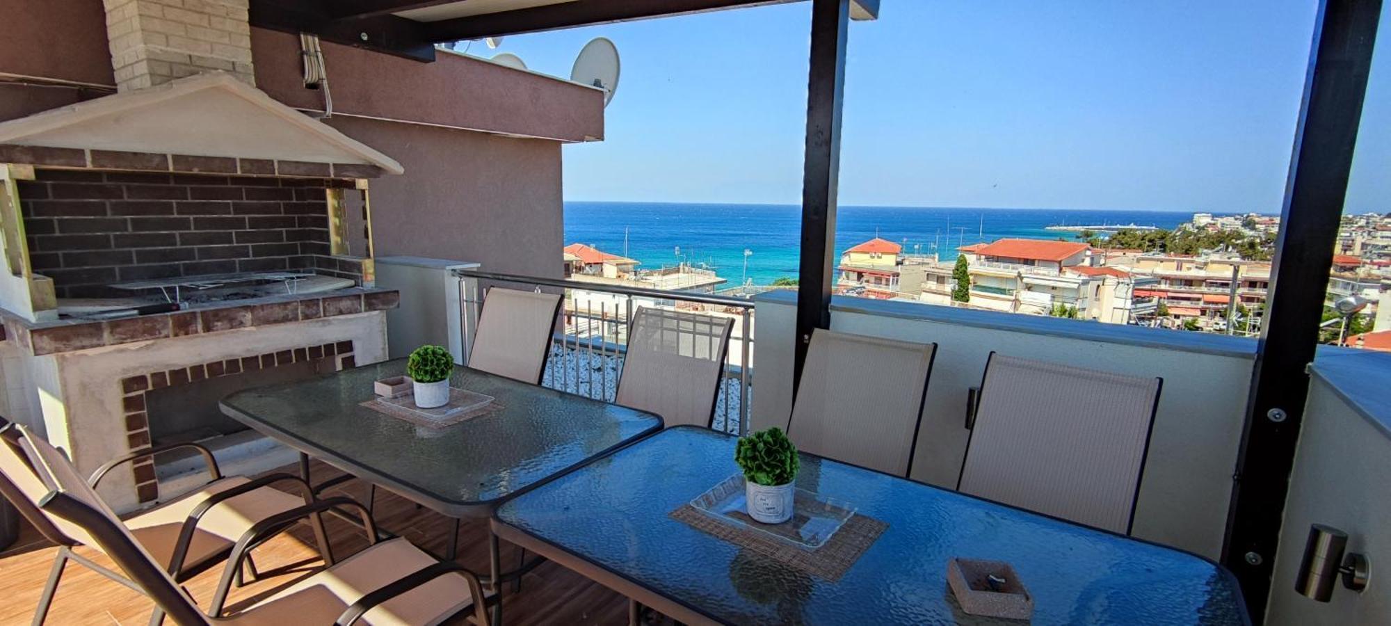 Nea Kallikrateia Sea Star Apartments Kallikratia מראה חיצוני תמונה