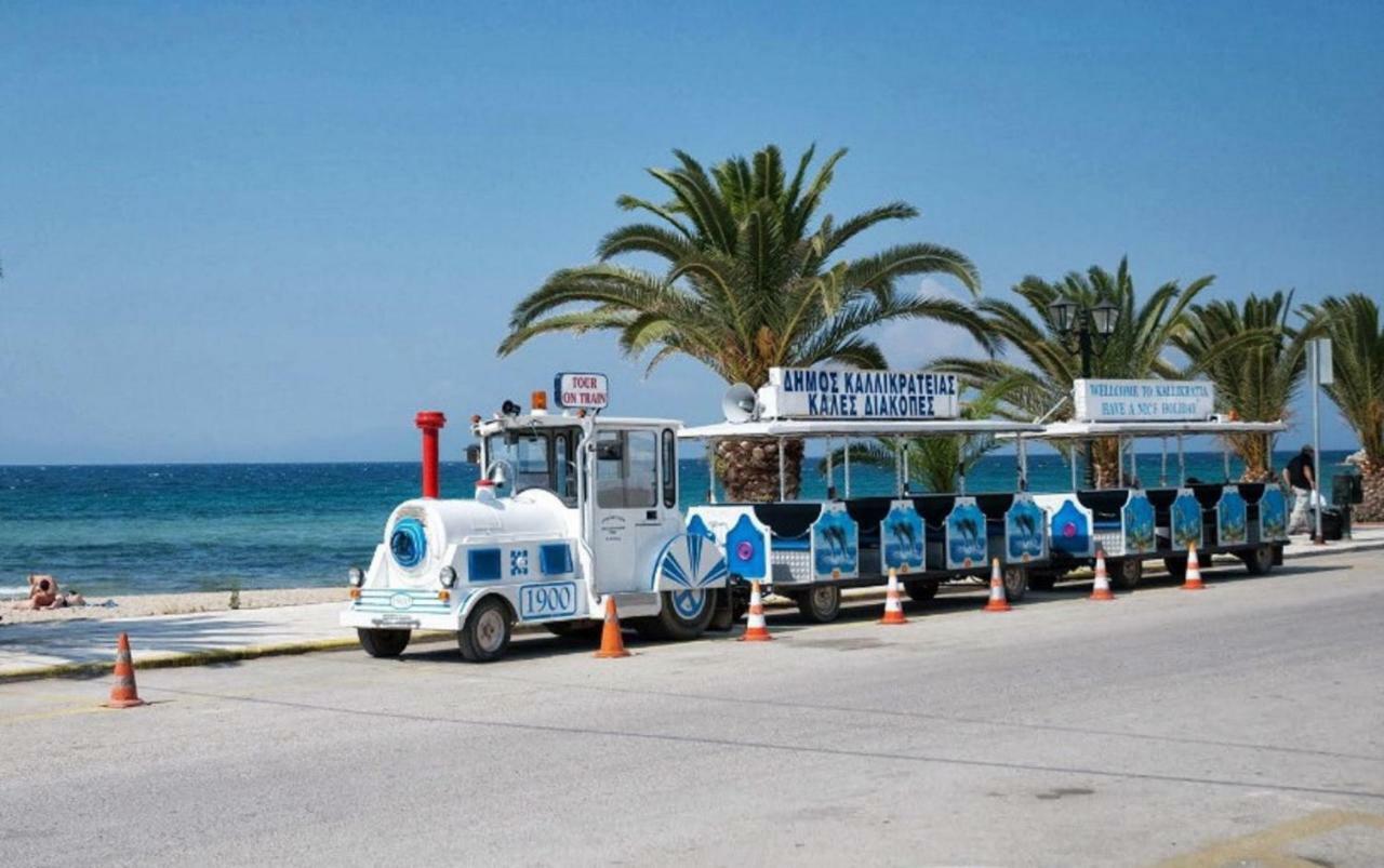 Nea Kallikrateia Sea Star Apartments Kallikratia מראה חיצוני תמונה