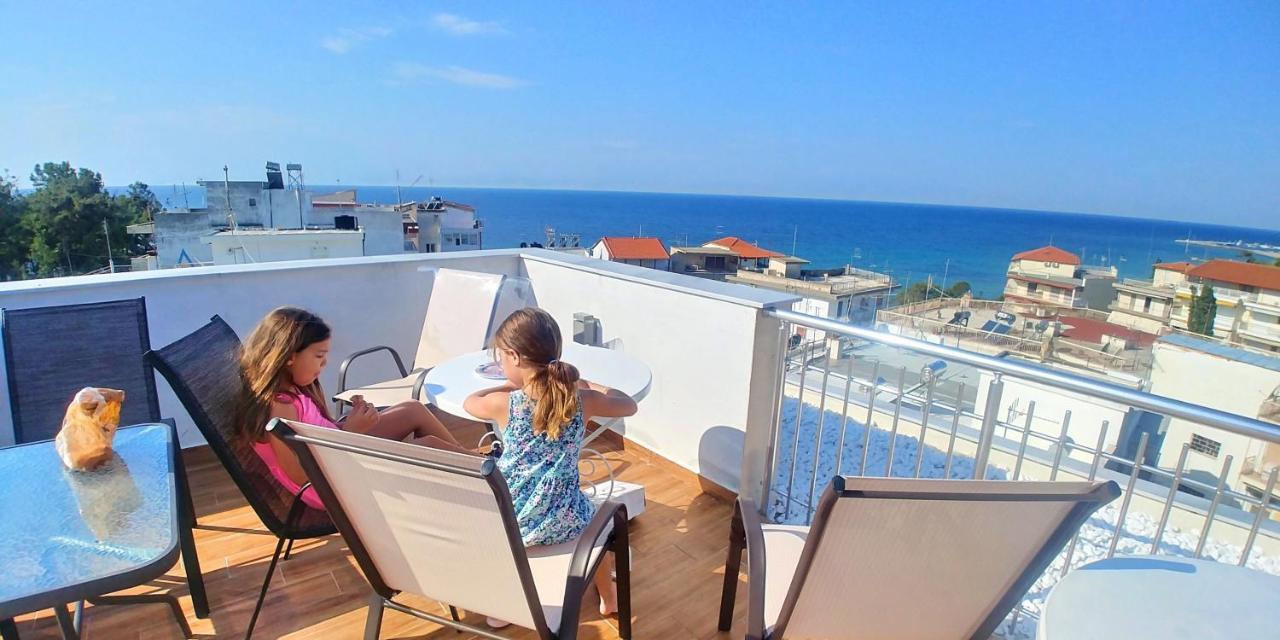 Nea Kallikrateia Sea Star Apartments Kallikratia מראה חיצוני תמונה